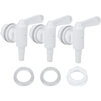 Grifo de cerveza- grifo de cubo de cerveza de plástico de 3 piezas con accesorios para elaboración de cerveza casera…
